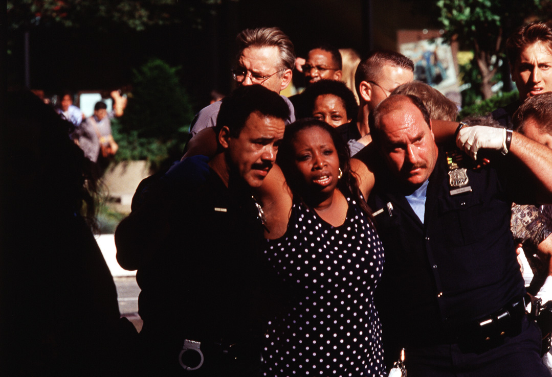 PD assist Keisha evacuate WTC