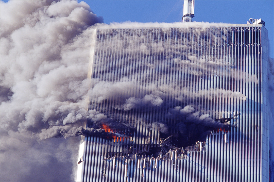 World Trade Center North Tower Burning