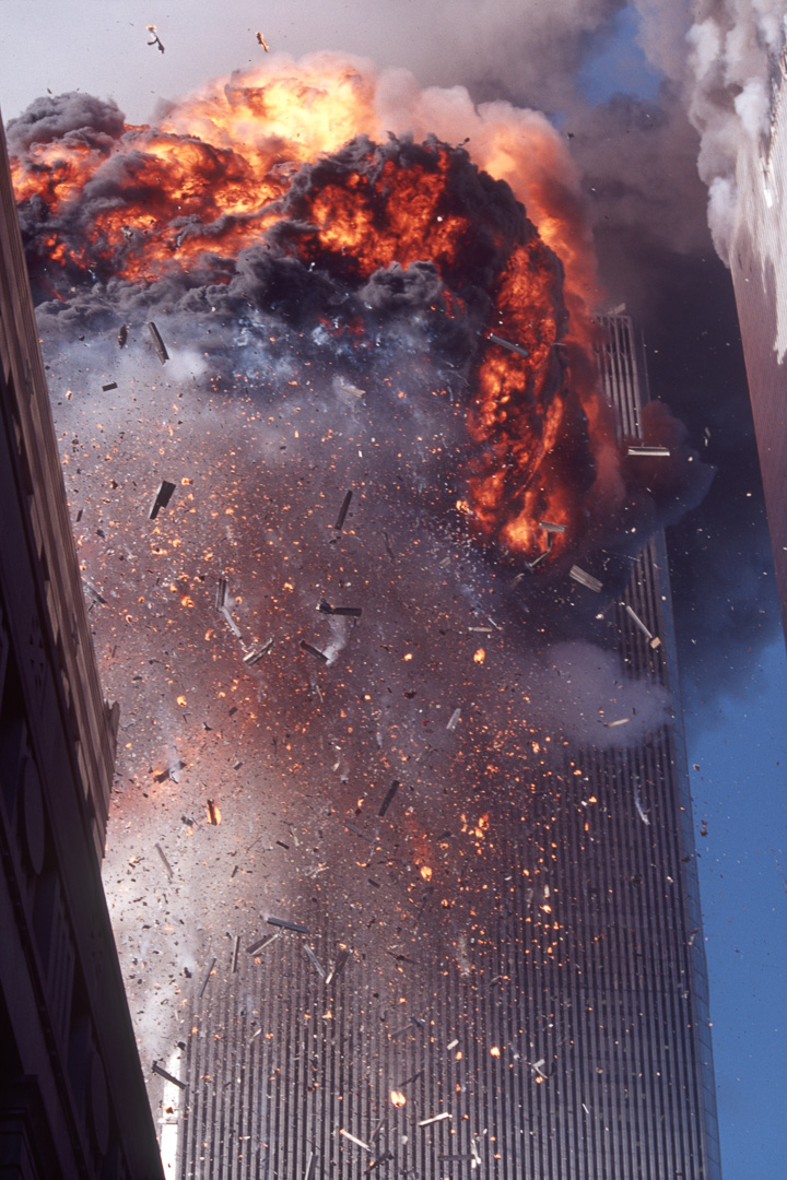 World Trade Center South Tower Explodes