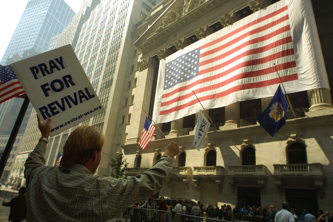 Religious signs at the NYSE