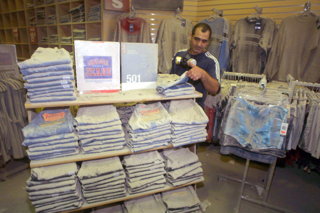 Store damaged by WTC debris after 9/11