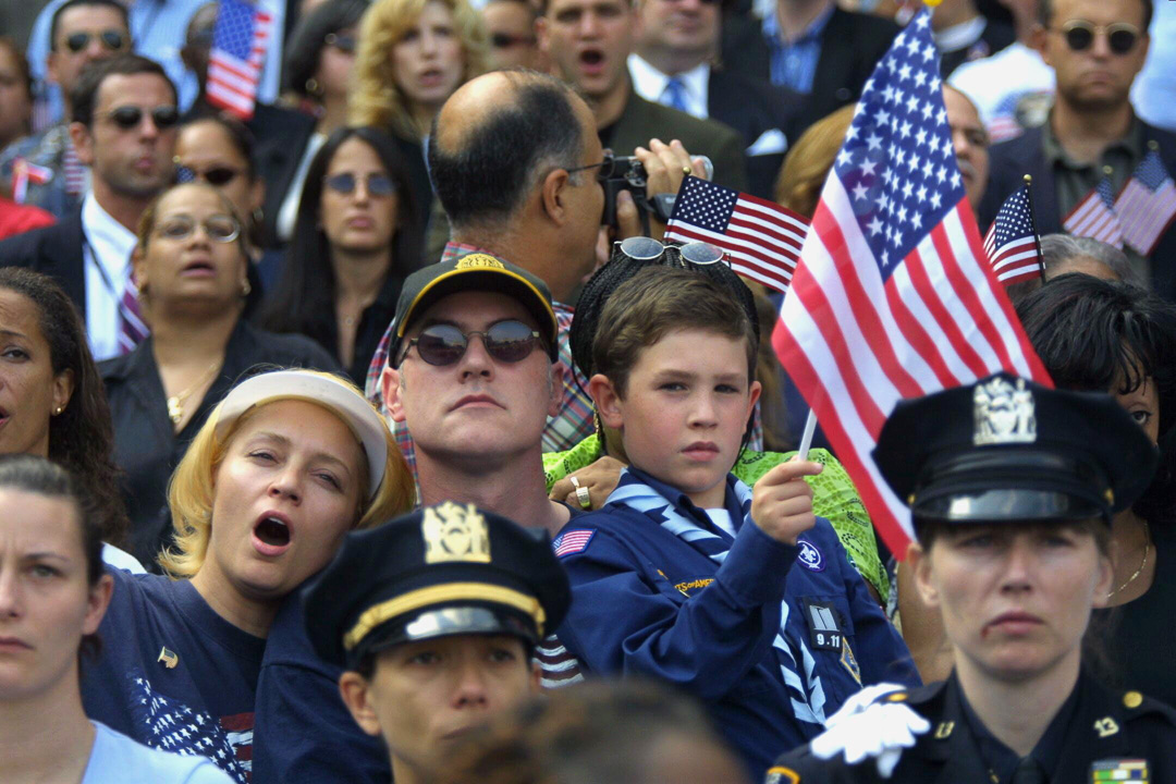 New Yorkers at Yankee Stadium for 