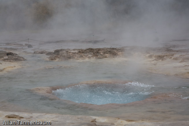 Some of Iceland's natural wonders on the Golden Circle Tour///Geyser