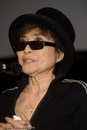 Yoko Ono, along with Ringo Starr and Olivia Harrison, dedicates the Imagine Peace Tower on Videy Island. A reception at the Art Museum of Reykjavik followed.///Reception