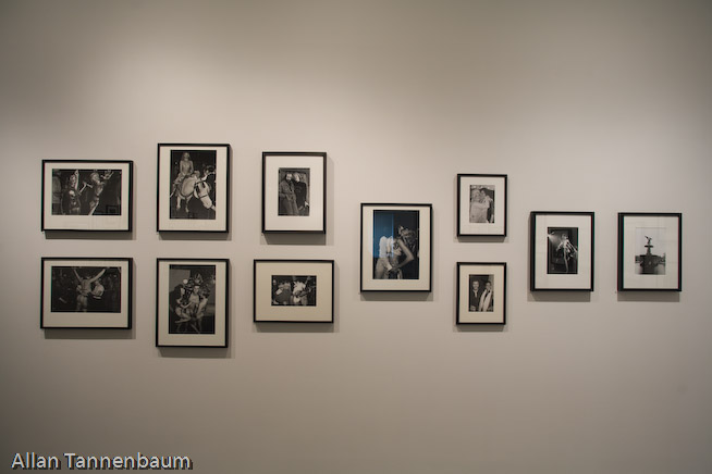 Installation views of John & Yoko & New York in the 70s photographs by Allan Tannenbaum