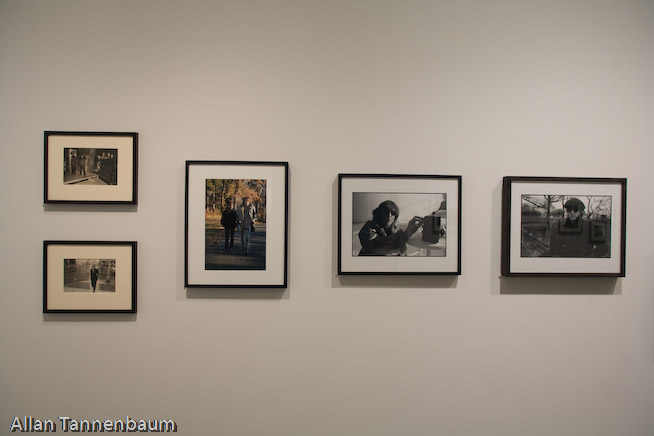 Installation views of John & Yoko & New York in the 70s photographs by Allan Tannenbaum