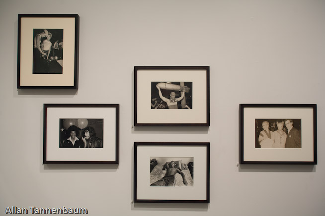 Installation views of John & Yoko & New York in the 70s photographs by Allan Tannenbaum