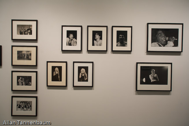 Installation views of John & Yoko & New York in the 70s photographs by Allan Tannenbaum