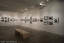 Installation views of John & Yoko & New York in the 70s photographs by Allan Tannenbaum