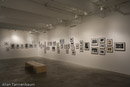 Installation views of John & Yoko & New York in the 70s photographs by Allan Tannenbaum