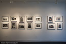 Installation of "John & Yoko: A New York Love Story" exhibition by Allan Tannenbaum at the Govinda Gallery in Washington, D.C.///